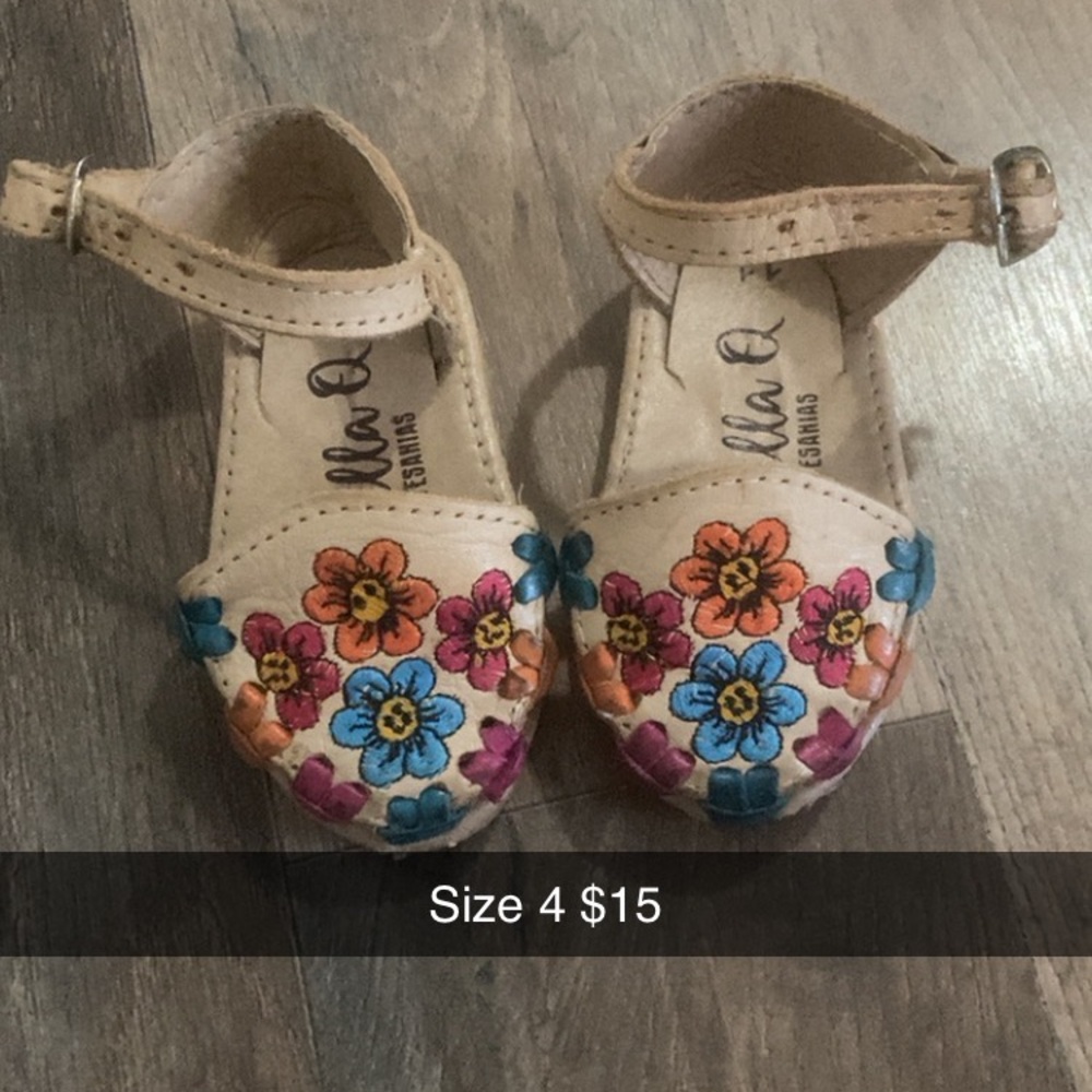 Baby girl mexican huaraches